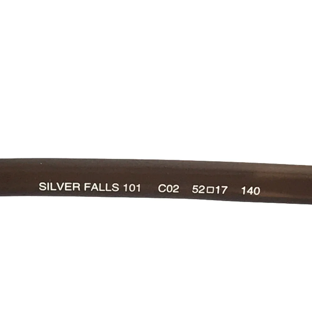Columbia Eyeglasses Frames SILVER FALLS 101 C02 Shiny Brown Mossy Bank 52-17-140